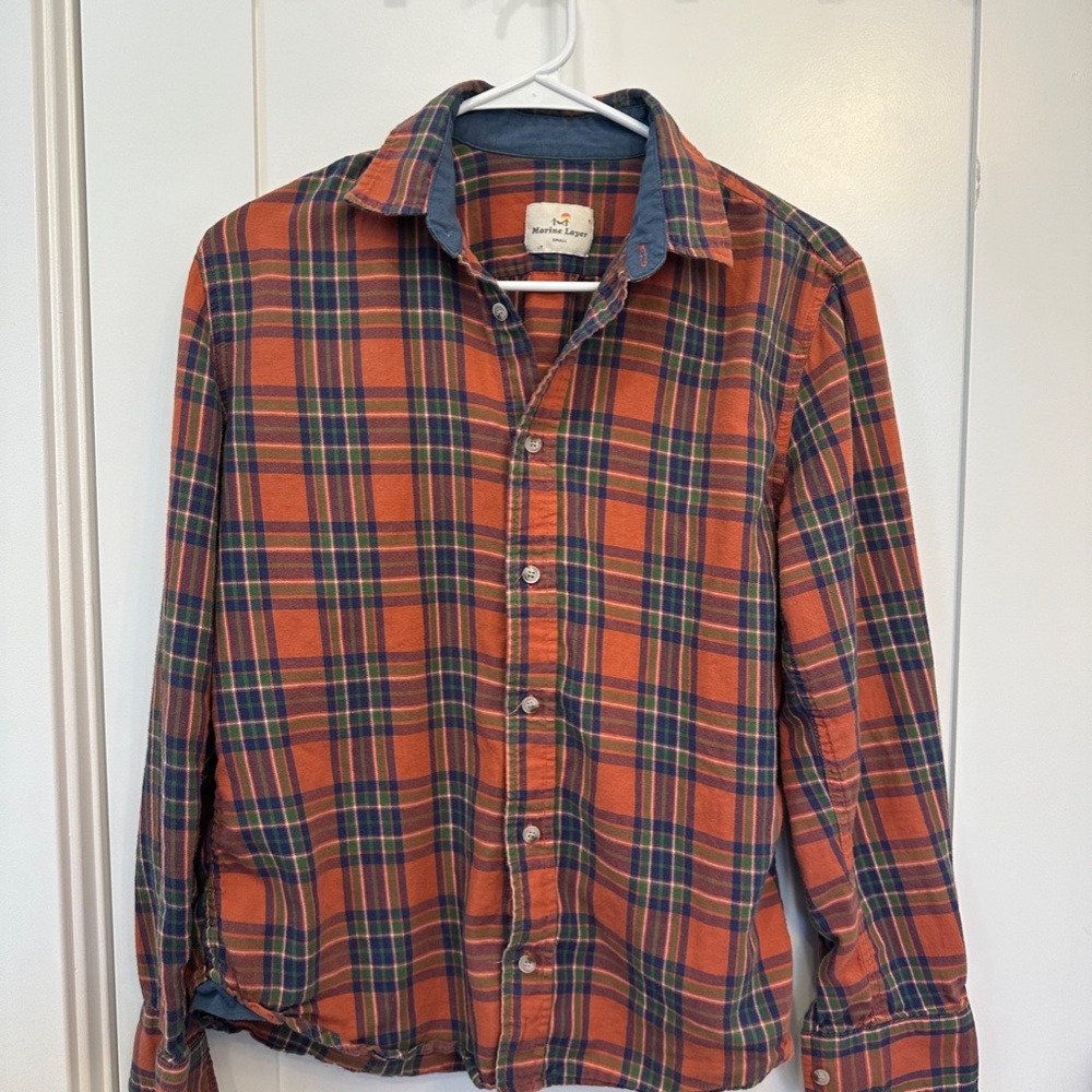 Marine Layer Men's Small (light) Flannel